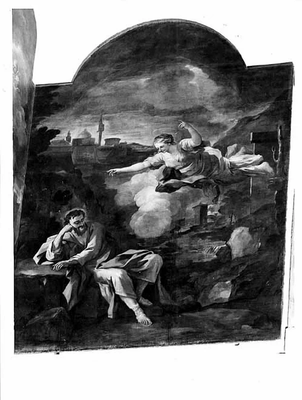 Scena del rinvenimento della mammella di sant'Agata - Gallipoli, Lecce